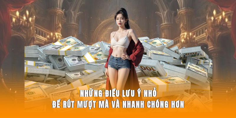 Những điều lưu ý nhỏ để rút mượt mà và nhanh chóng hơn 